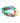 Mesa Blue Magnesite and Red Coral Golden Bracelet Set