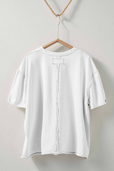 Wilde Boxy Oversized Cotton Crewneck Tee