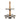 Black & White Check Tiered Marble Server