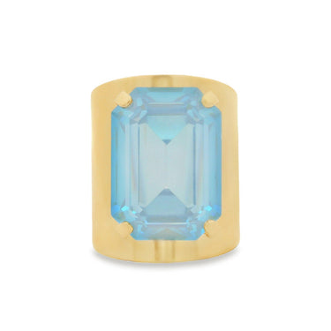 Roddy Ring in Fairy Dust Ultra Baby Blue