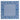 Blue Hydrangea Blue & White Bird Mahjong Mat