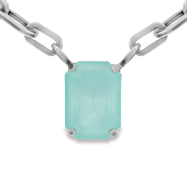 Dereka Necklace in Antique Silver Ultra Mint