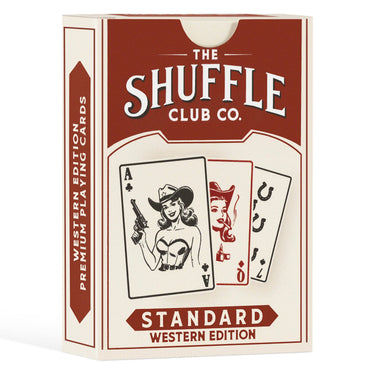 Western Playing Cards – Vintage Cowboy Deck with Custom Western Art