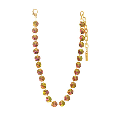 Sofia Necklace in Citrus Lime Brandy
