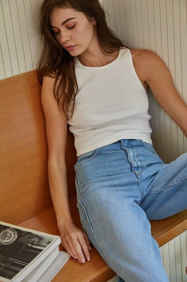 Marcia Ribbed Top- (Various Colors)