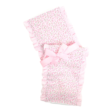Ballet Fancy Fabric Burp by 3 Martha's