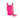 Bright Pink HydroBag® Handle™ with Pink and Cream Strap