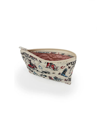 Quilted Small Makeup Bag by Iday Mae Home