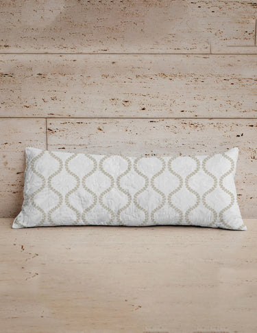 Quilted Oblong Pillow 14" x 33" (Various Styles)
