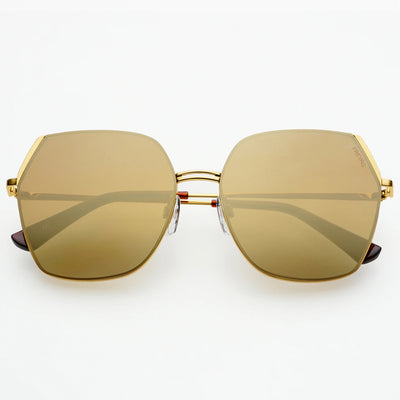 Chelsie Sunglasses - Gold Mirrored