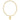 Classic gold 3mm bracelet - love plush gold charm