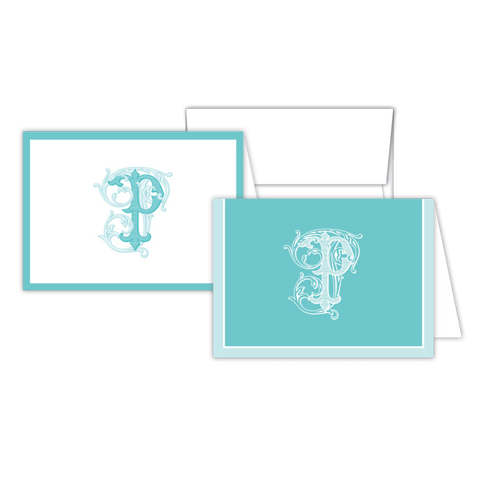 Petite Note Combo-Couture Monogram Notecards