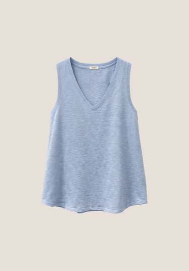 Deep V Sleeveless Top by Dylan (multiple color options)