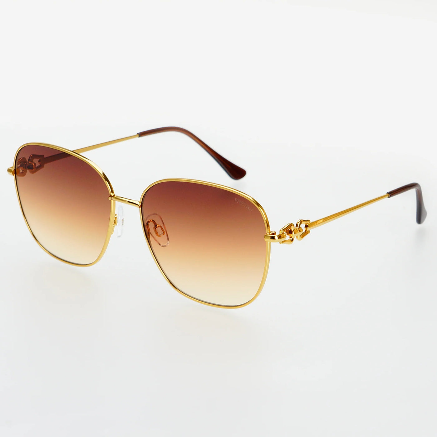 Lea Sunglasses - Gold/Brown