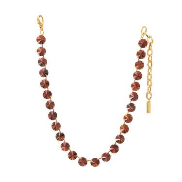 The Sofia Necklace in Chocolate