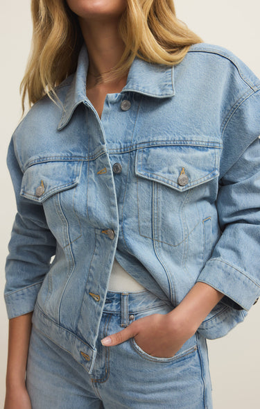 Dani Trucker Jacket Cove by Z Supply