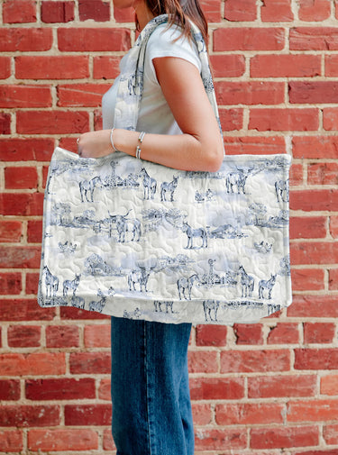Quilted Tote Bag by Ida Mae (various styles)