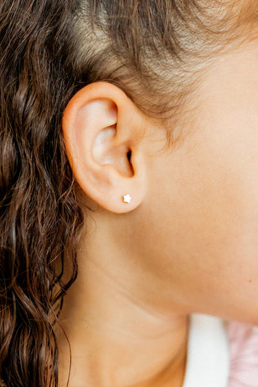 Petite Screwback Stud Earrings (Various designs)