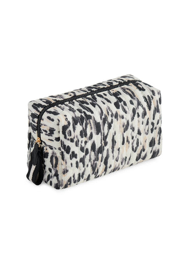 Ezra Large Boxy Cosmetic Bag (various colors)