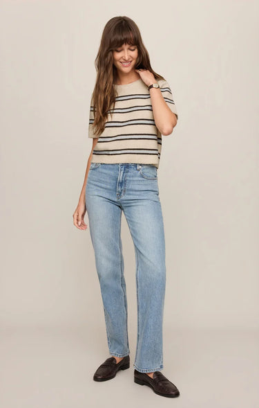 Gatewood Stripe Sweater Tee by Z Supply