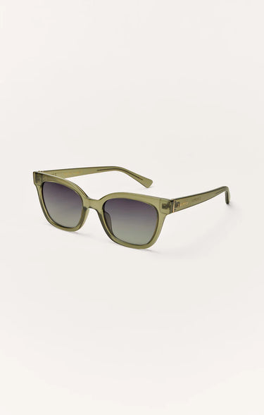 High Tide Olive - Gradient Polarized Sunglasses by Z Supply