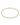 Hope Sincerity Pattern 2mm Bead Bracelet - Milkshake