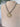 Mixed Metal Horse Coin Wheat Chain Necklace