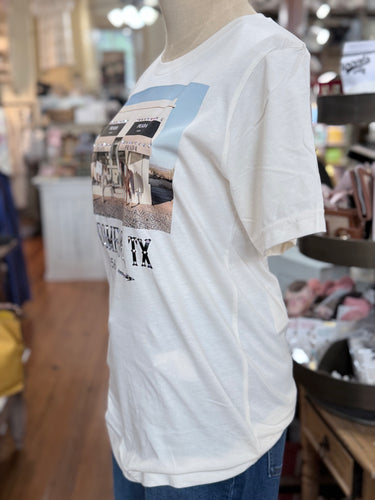 Marfa To Comfort Rhinestone Graphic Tee