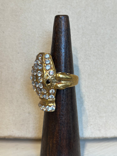 1970s Snake Head Ring TS