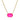 IZA NECKLACE IN ELECTRIC PINK by TOVA