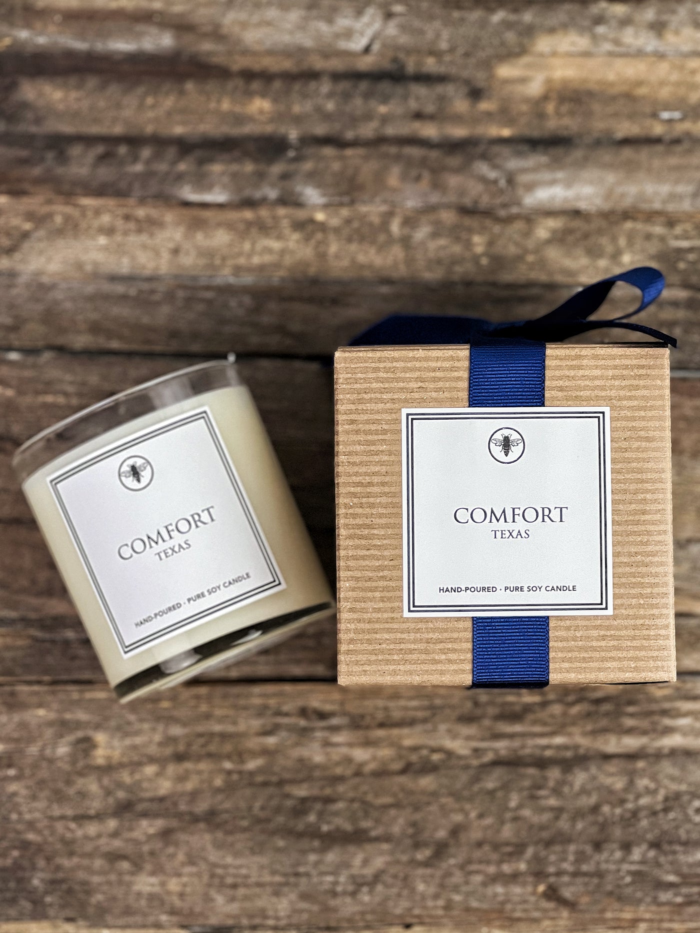 Comfort, TX Signature 2-Wick Candle