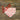 Candy Heart Red & White Dog Bandana