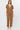 taupe colored crop pants with lighter color stripe on bottom