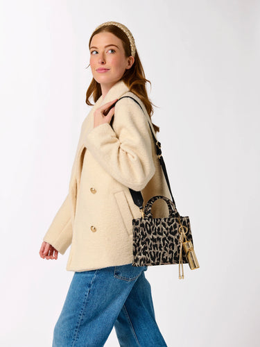 LEO MINI TOTE - LEOPARD