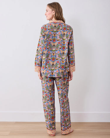 Long PJ Set in Bee Tapestry by PrintFresh