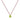 MILLI NECKLACE IN ROSE & CHARTREUSE by TOVA