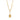 MINI SOLEIL NECKLACE IN GOLDEN SHADOW