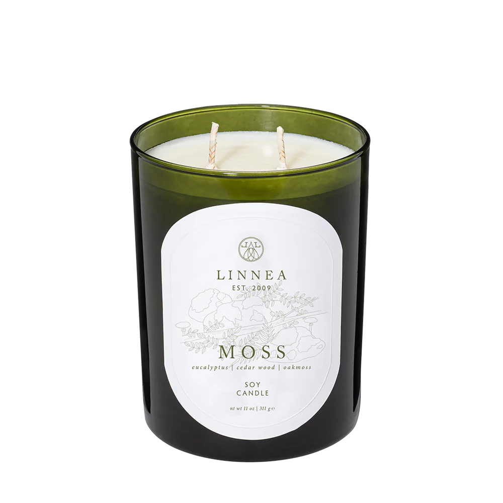 Moss 2-wick Candle