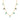 Multi Cross Necklace in Marina Fairy