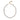 Oakland Necklace in Gold Clear with Foil by TOVA