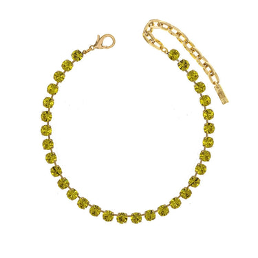Oakland Necklace (Multiple Crystal Colors)