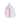 Pickleball HydroSling Bag with Removable Racquet Cover- White Ripstop With Pink Stripe