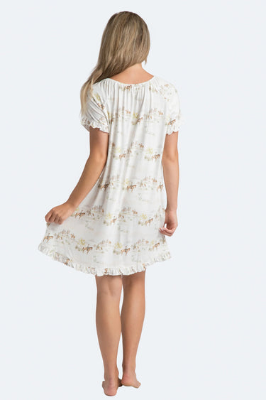 Pastel Prairie Modal Dress - Western Print PJs