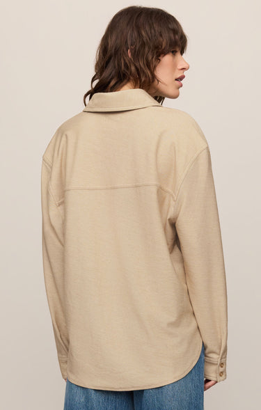 Reese Button Up Top - Light Toffee by Z Supply