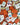 mahjong tiles in rich colors of caramels and green