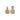 Charming Ladies Stoneware Bottles