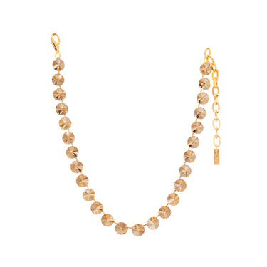 The Sofia Necklace in Honey Gold
