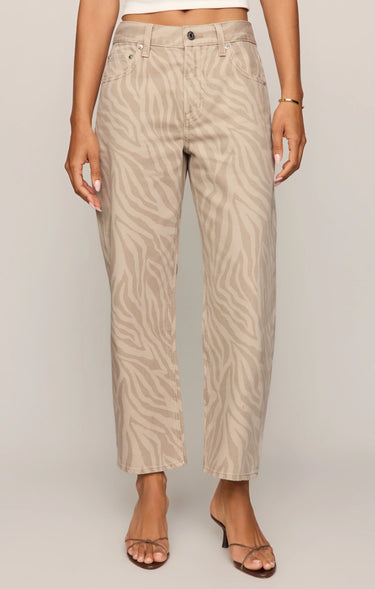 The Off Duty Bowed Ankle Zebra by Z Supply