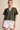 Maya V-Neck Stripe Short Sleeve Top