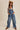 Gwyneth Western Wide-Leg Denim Overalls